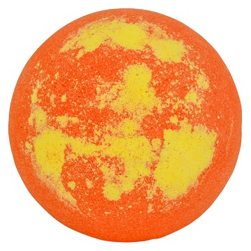 Sunshine Bath Bomb Pristina Etichetta