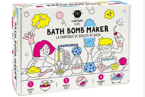 Ordine del cliente del Regno Unito: semplificare il kit bomba da bagno fai -da -te per i bambini