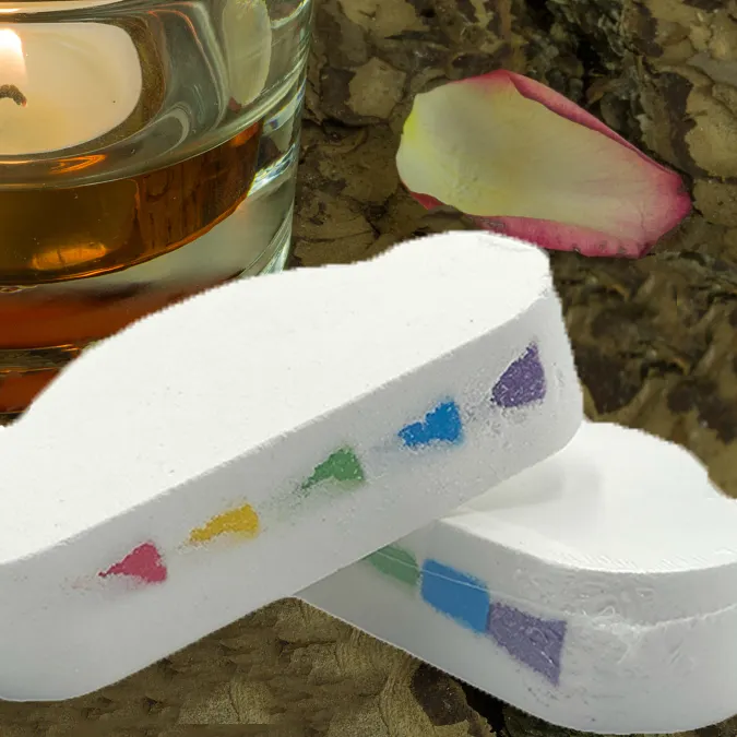 Rainbow Bath Bomb Set all'ingrosso
