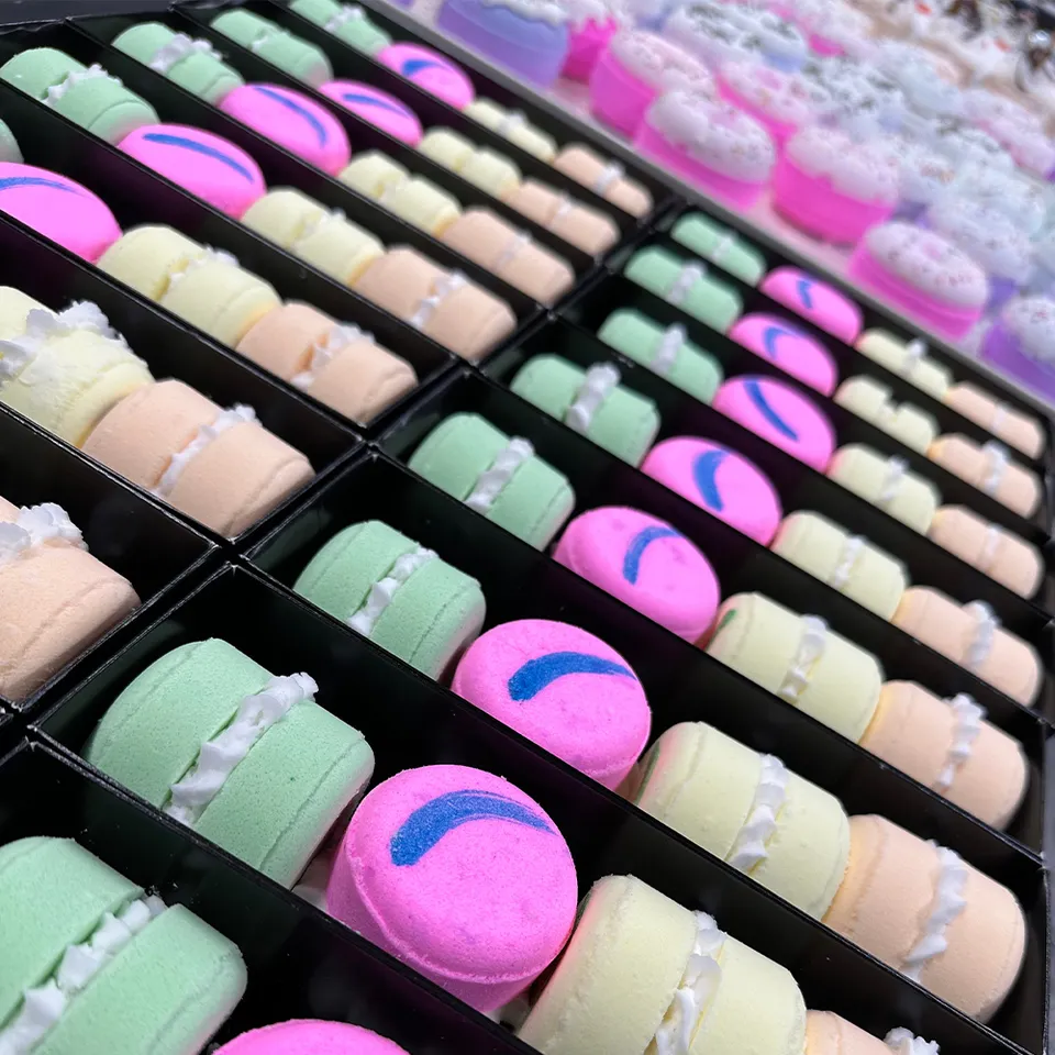 Macaron Bath Bomb.
