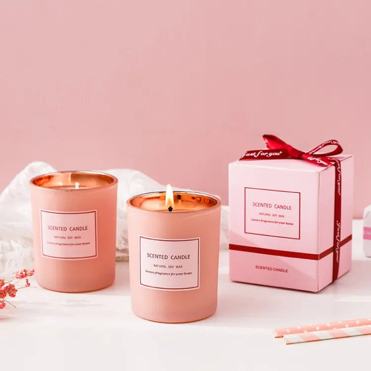 Etichetta privata di candele aromatiche
