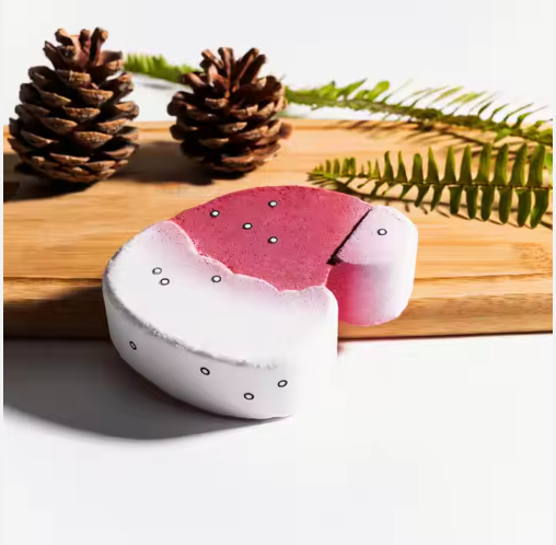 Etichetta privata della bomba da bagno di Babbo Natale personalizzato