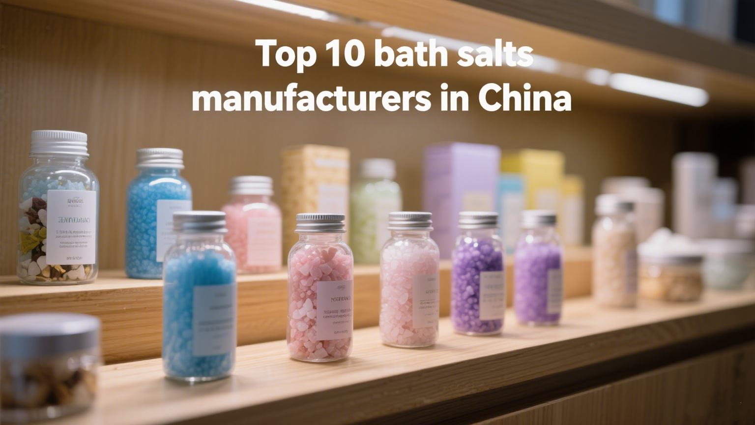 I 10 migliori produttori di sali da bagno in Cina