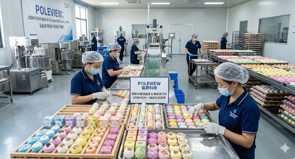 Poleview: il tuo partner ODM/OEM per bombe da bagno e vaporizzatori per doccia cinesi