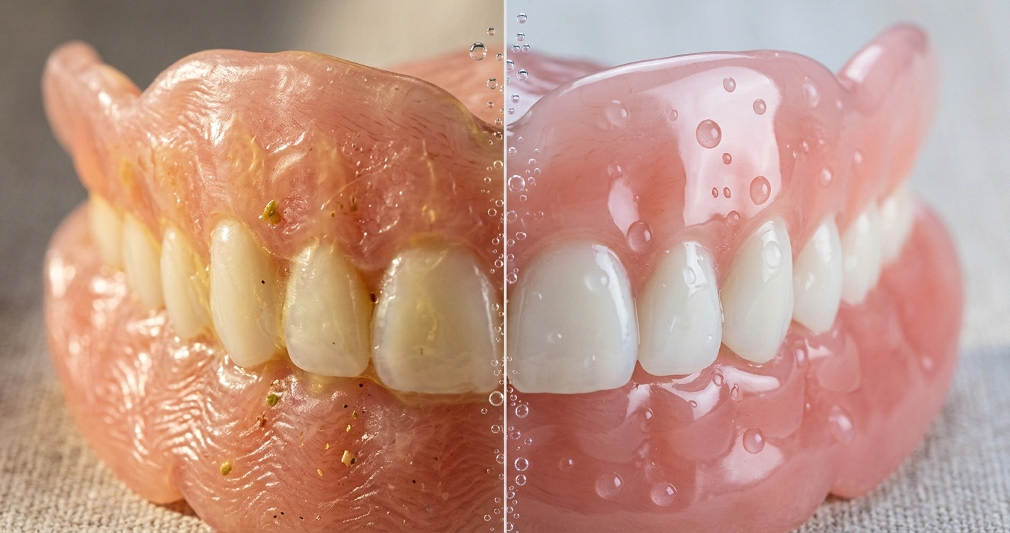 Before and after cleaning comparison Before and after cleaning comparison