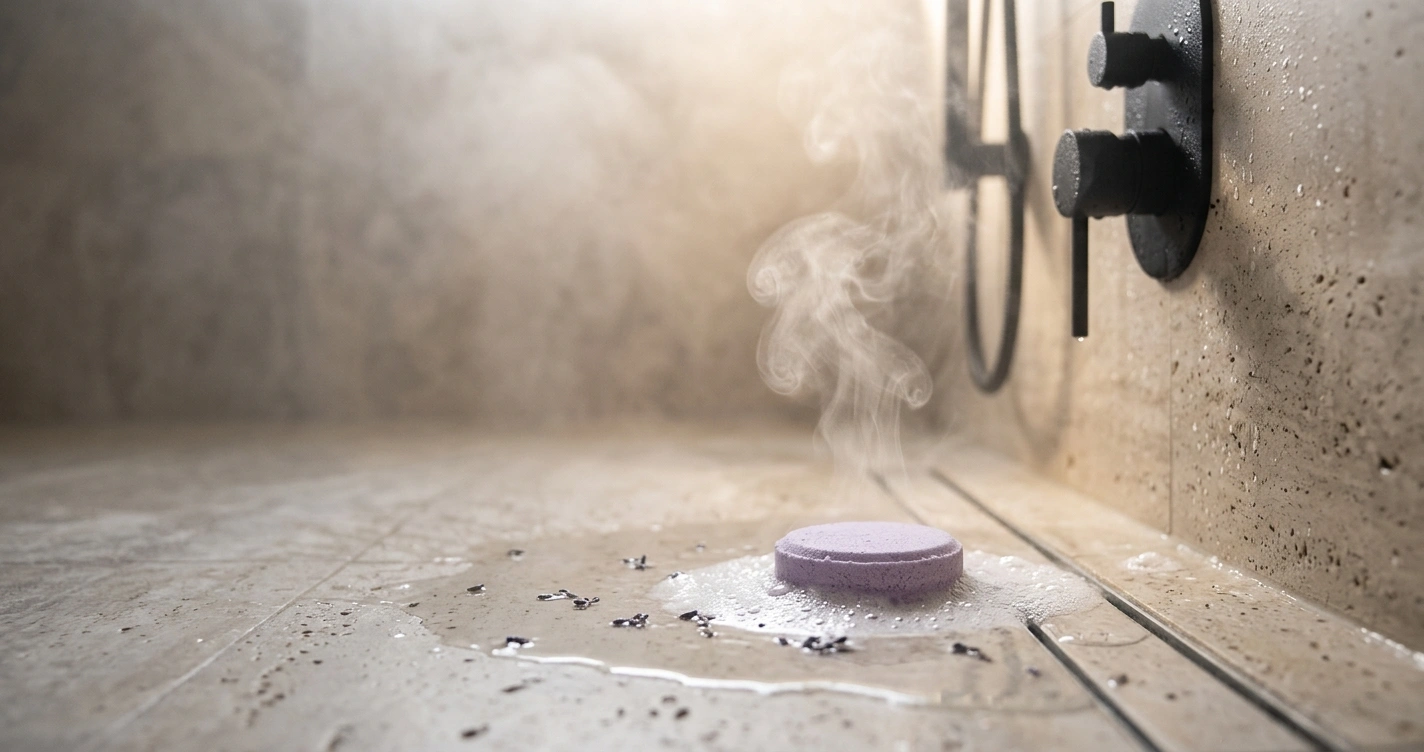 lavender shower steamers in bath lavender shower steamers in bath