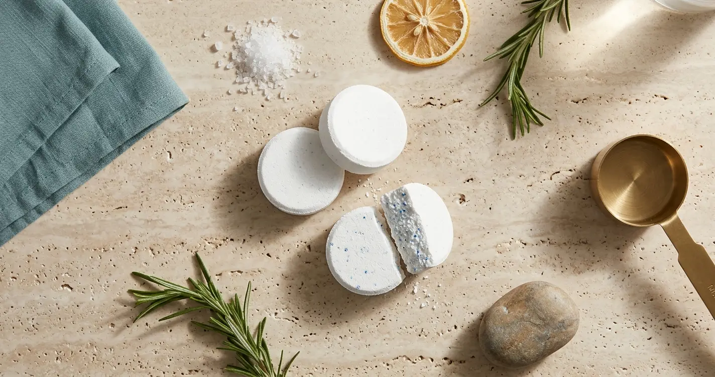 More convenient cleaning tablets More convenient cleaning tablets