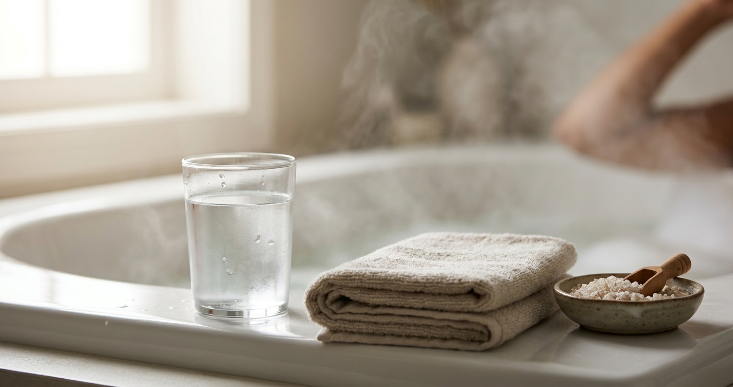 Safety precautions should also be observed during a salt bath.