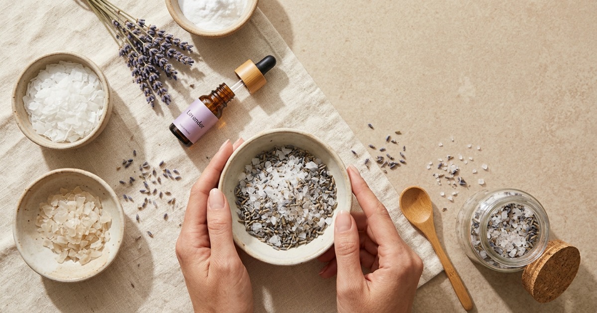 DIY bath salt DIY bath salt