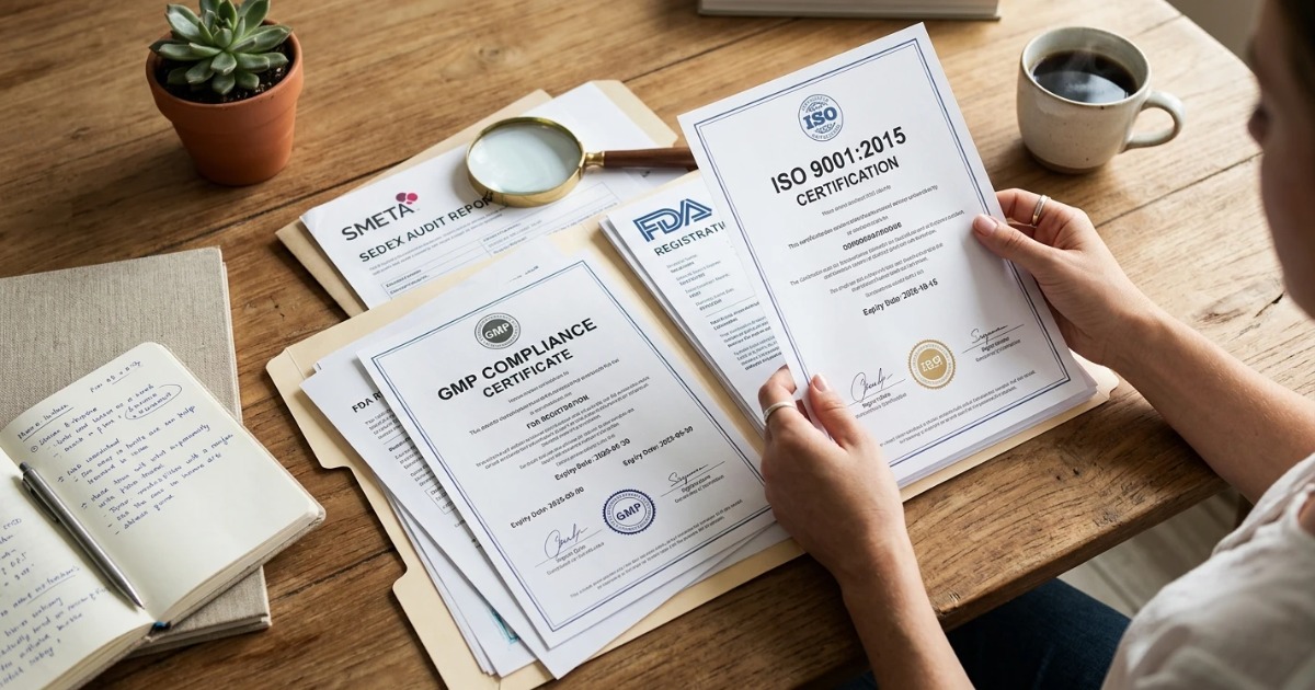  Quality and Safety Certifications