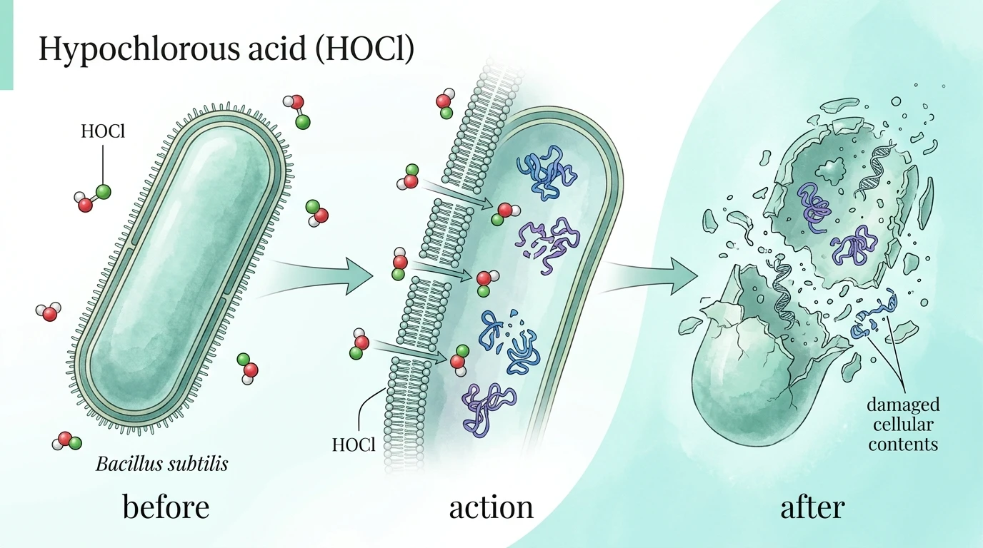 How Does Hypochlorous Acid Work