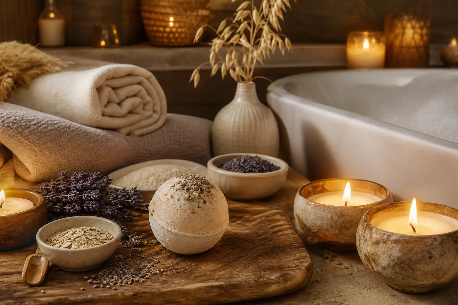 Bombe da bagno fai-da-te per pelli sensibili, ecco come