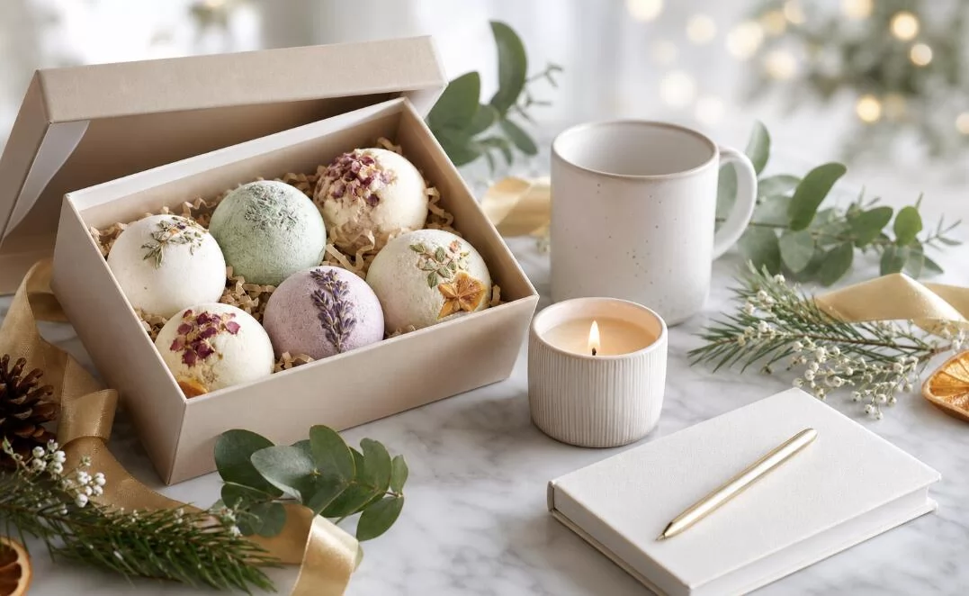 Ordine relativo al set regalo da bagno Holiday da un venditore su Amazon