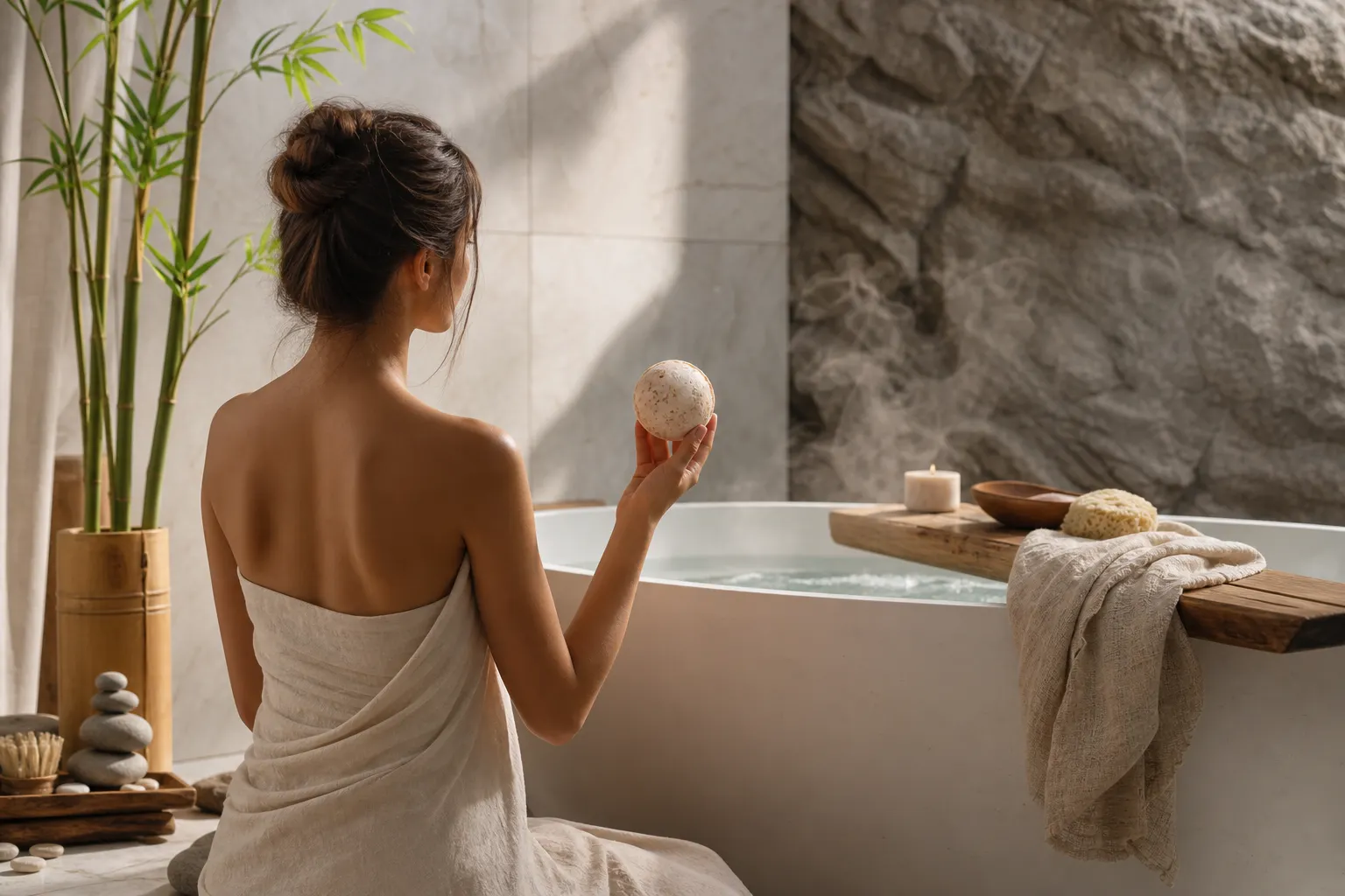 Una bomba da bagno ti pulisce?