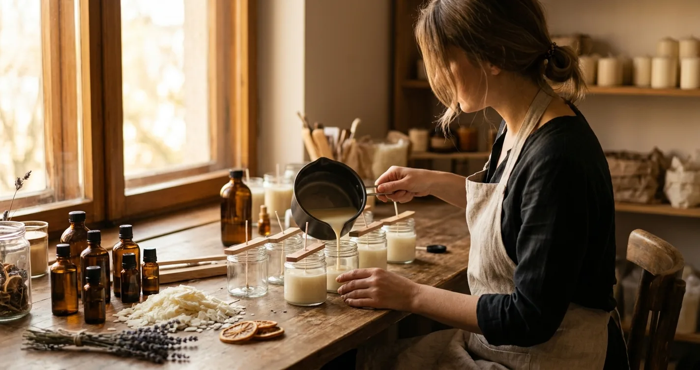 Come realizzare candele profumate fatte in casa