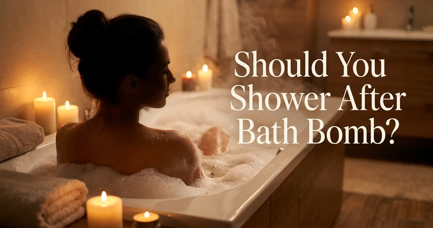 Dovresti fare la doccia dopo una bath bomb?