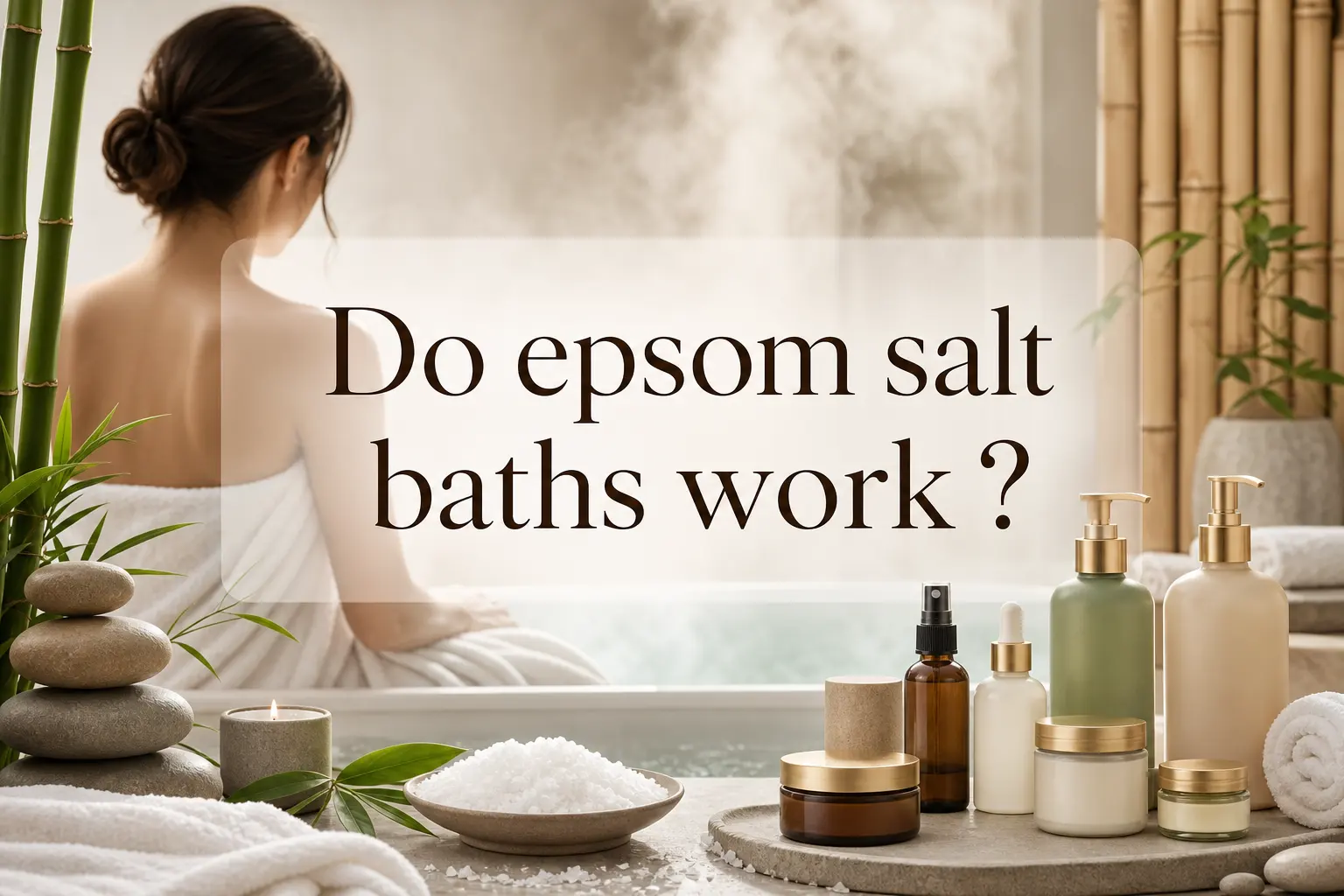 I bagni con sale di Epsom funzionano?
