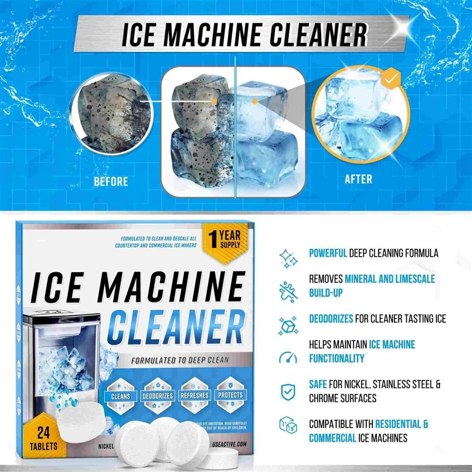 Pastiglie detergenti OEM per macchine del ghiaccio - Image 4