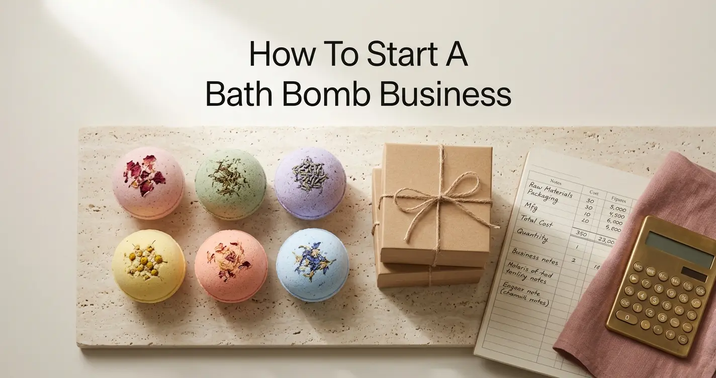Come avviare un'attività di bombe da bagno