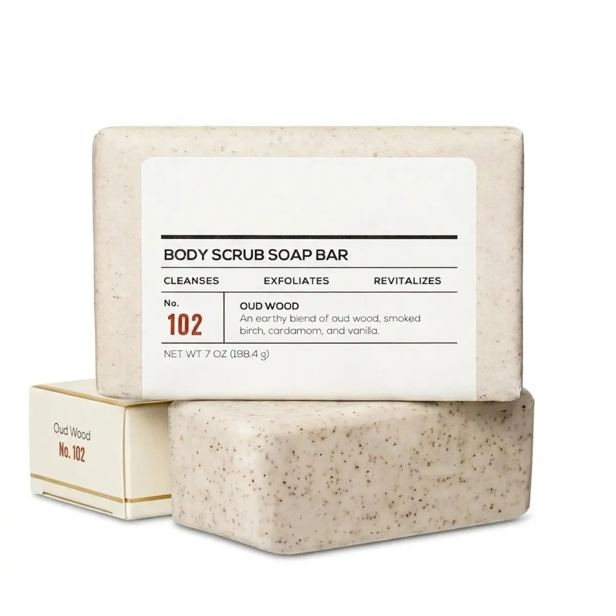 Sapone corpo esfoliante prodotto a macchina - Image 2