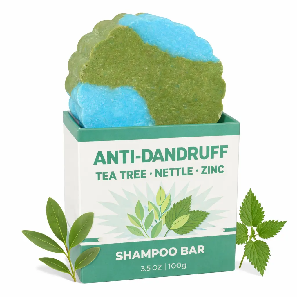 Shampoo solido antiforfora al tea tree - Image 2