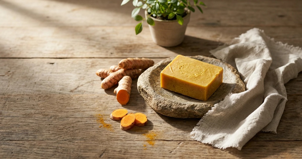 Il sapone alla curcuma schiarisce la pelle? Cosa dice davvero la scienza
