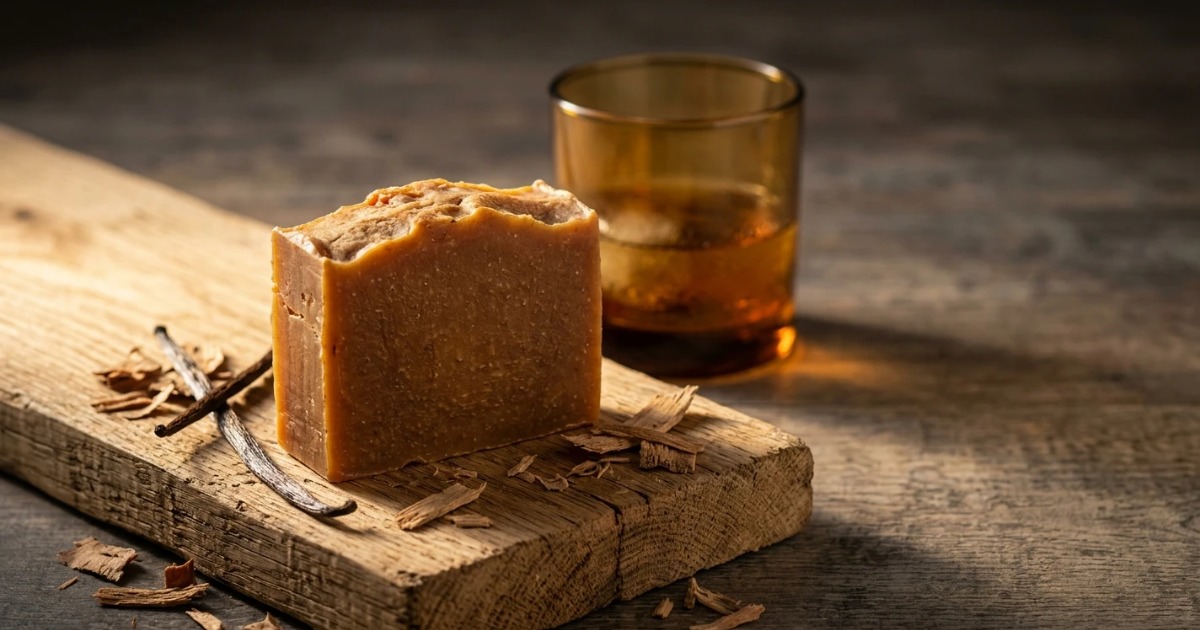 Come fare il sapone al bourbon: guida per principianti alla creazione domestica di saponette calde e legnose