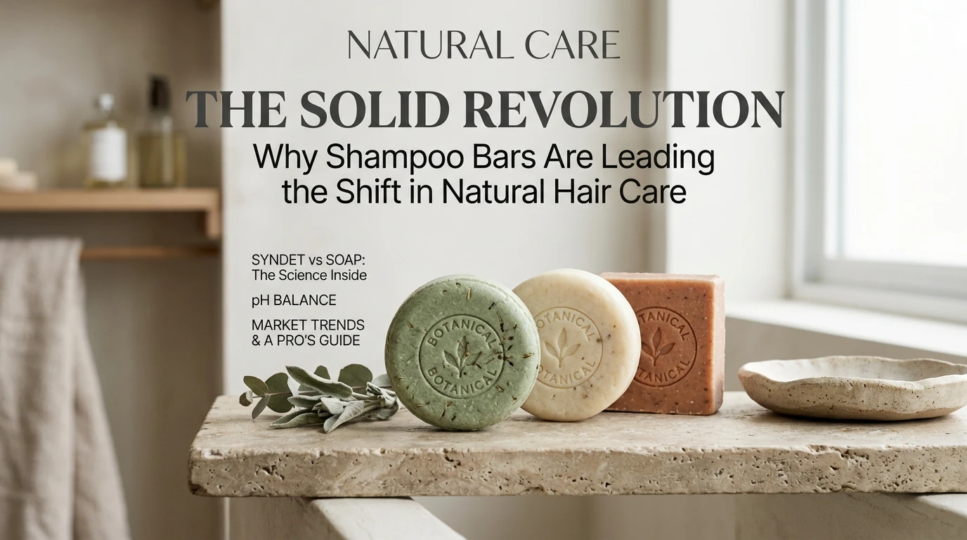 Perché gli shampoo solidi conquistano il movimento della cura naturale dei capelli