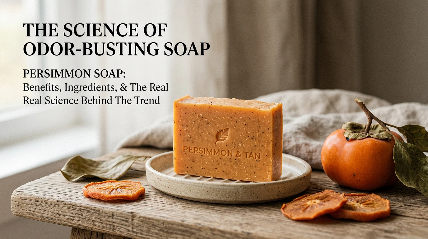 Sapone al cachi: benefici, ingredienti e perché è di tendenza nella cura naturale della pelle