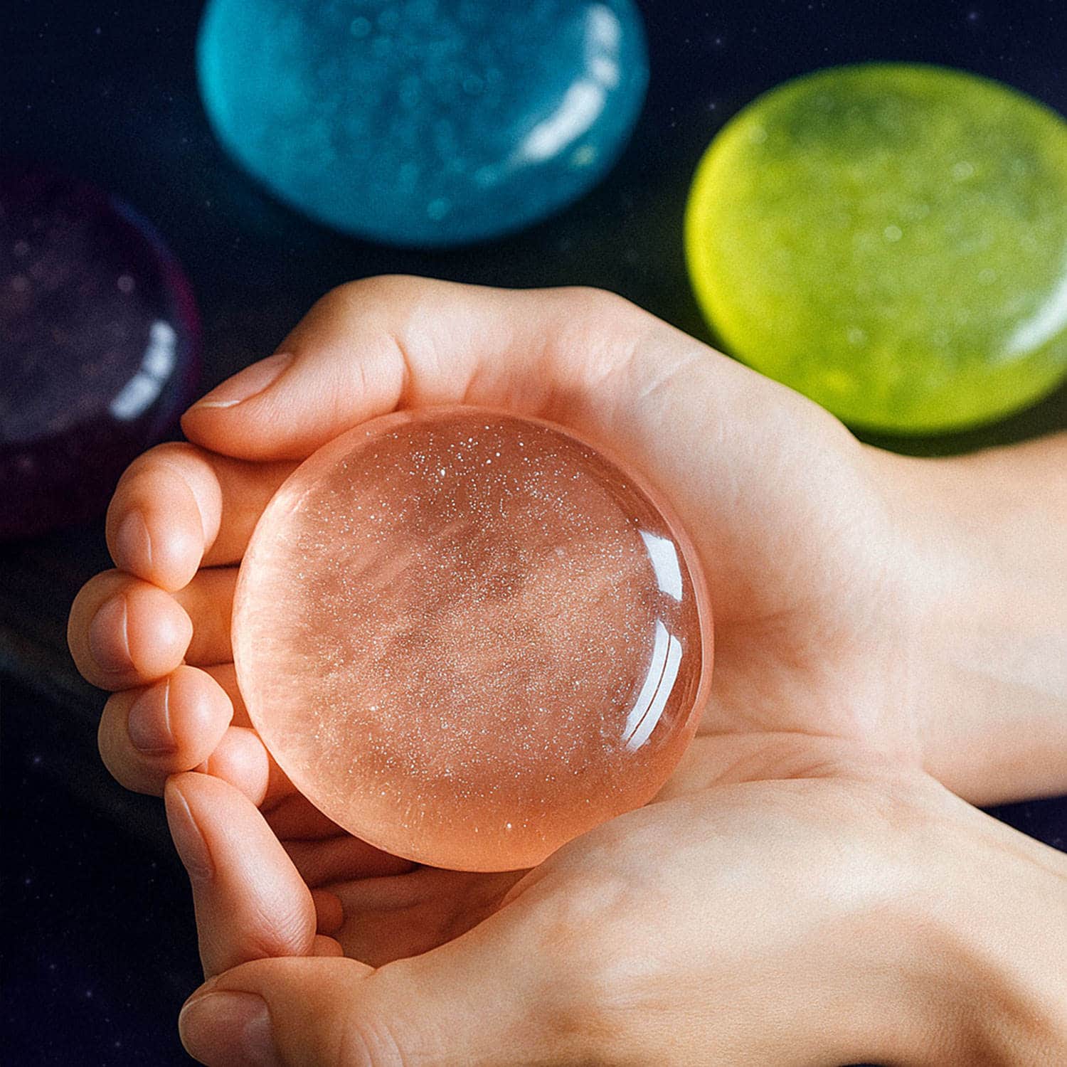 Sapone artigianale Galaxy Cielo Stellato a marchio privato - Image 3