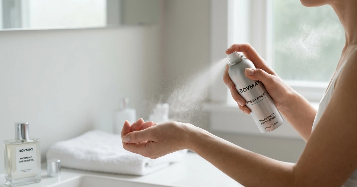Come applicare lo spray corpo: dove e quanto usarne