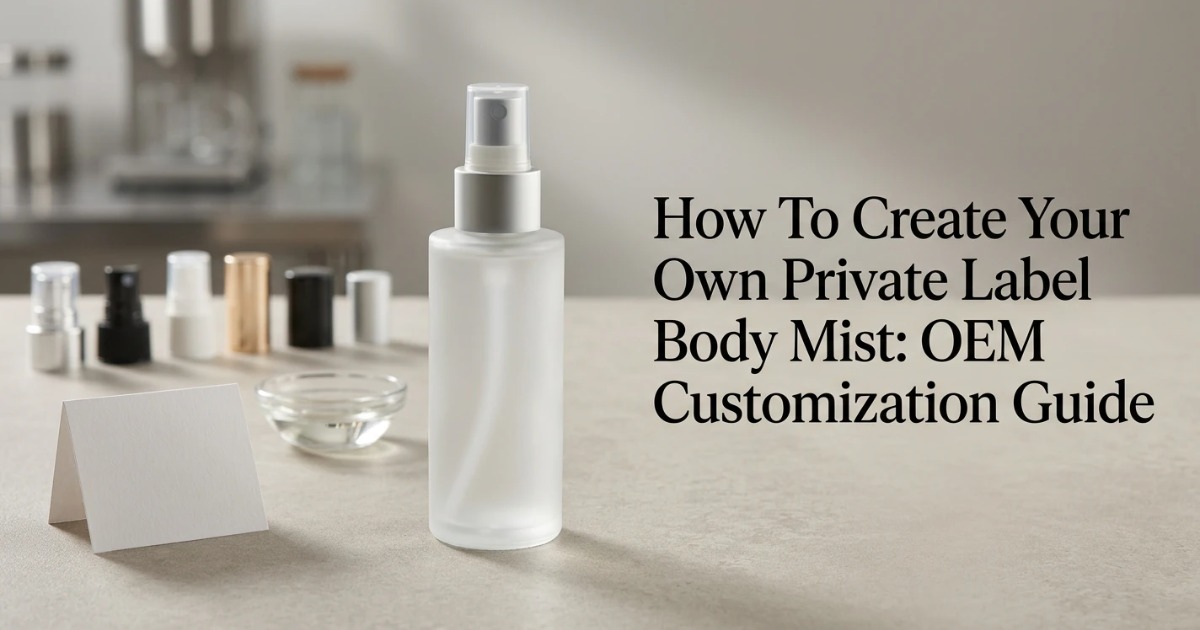Come Creare la Tua Body Mist a Marchio Privato: Guida alla Personalizzazione OEM